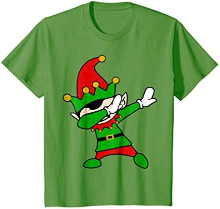 Dabbing Elf T-Shirt Christmas Elves Dab Dance Shirt
