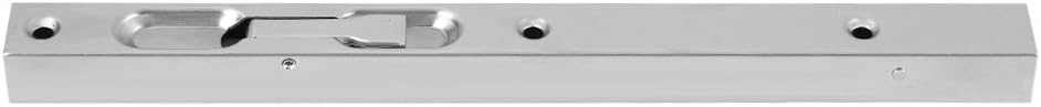 Zerodis Door Latch Bolt 304 Stainless Steel Door Flush Lock Security Lever Action Gate Latch Bolt with Strike and Screws (10inch) - Image 5