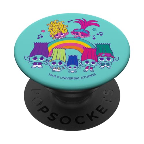 DreamWorks Trolls Band Together BroZone Poppy Viva Rainbow PopSockets Adhesive…