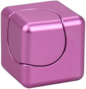 VOTRON Fidget Cube Hand Spinner Anxiety Stress Relief Focus Desk Toy Gift High Speed Stress Reducer EDC Fidget Finger Spinner Toy with Ceramic Bearing ADHD Autism For Adults / Kids (ROSE GOLD)