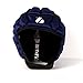 BARNETT Heat Pro Helmet - Soft Padded Headgear - Rugby -Flag Football - Youth and Adult Sizing 7 on 7-7v7 Soft Shell- Epilepsy Head Fall Protection, Navy