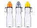 JETERY Sport Water Bottle with Filter, 7050 Personal Hard Side Water Purifier Bottle, Portable Healthy Water Filtration Bottle, Survivor or Emergency Filter Bottle, BPA Free, Leak Proof(Gray)