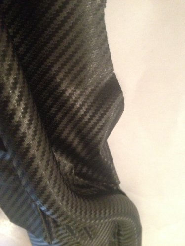 240" X 60" (20' X 5' FT) Black Carbon Fiber Vinyl Car Wrap Film