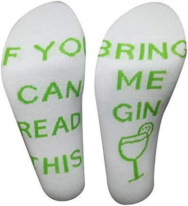 If You Can Read This Please Bring Me a Beer Wine Coffee Pizza Socks Funny Saying Socks
