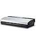 Gourmia GVS435 - Stainless Steel Vacuum Sealer - Preserve & Store Food or Vacuum for Sous Vide, 8 Versatile Function - Cannister Compatible, Includes Vacuum Seeler Bags & Knife -110V