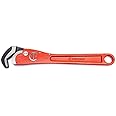 Tool Wrench Pipe Self Adjustable 12" Steel Handle