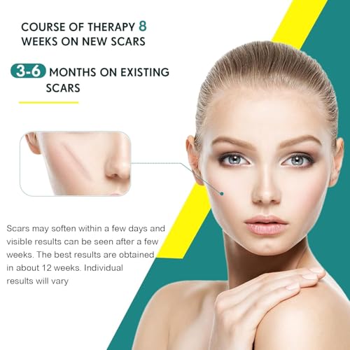 Silicone Scar Dressing 4 cm x 300 cm, Reusable Self Adhesive Silicone Band, Cuttable, Thin and Flexible, Comfortable for Different Body Areas