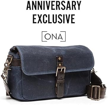 navy camera bag