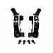 Hot Racing DBL1901 Aluminum Spindle Carrier Caster Block Set: Losi Desert Buggy XL