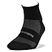 Feetures High Performance Ultra Light Cushion Quarter Sock - Moisture-Wicking Athletic Socks - Black, M (1 Pair)