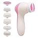 EVERMARKET Facial Massager Face Brush with 7 Brush Heads Facial Brush 7 in 1