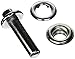 Dritz Home 44389 Grommet Kit, 10 Sets with Tools, 7/16-Inch, Zinc-Plated Brass , Silver