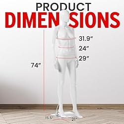 TopMaster Female Form Mannequin - Versatile