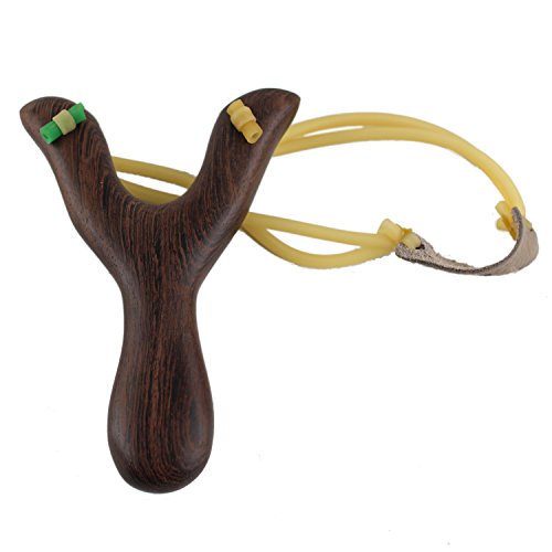 Sinoart powerful wooden high velocity slingshot catapul…