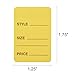 Metronic Marking Tags-Price Paper tag, Pack of 1000 (3-PriceTig-5902-Y01000)