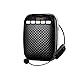 Voice Amplifier SHIDU S718 UHF Wireless Voice Amplifier for Teachers 10W Portable PA System with Headset Microphone Built-in Rechargeable Battery and Hands-free Waist-Band