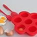 Coolzzle Silicone Egg Bites Molds for Pressure Pot Accessories - Fits Insta Pot 5,6,8 qt Pressure Cooker, Reusable Storage Container and Freezer Tray with Lid, Sous Vide Egg Poacher