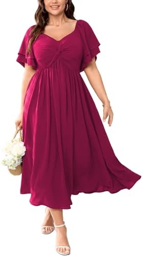 monif c ruched convertible dress Monif C's Fall 2012 Plus Size Fashion Collection