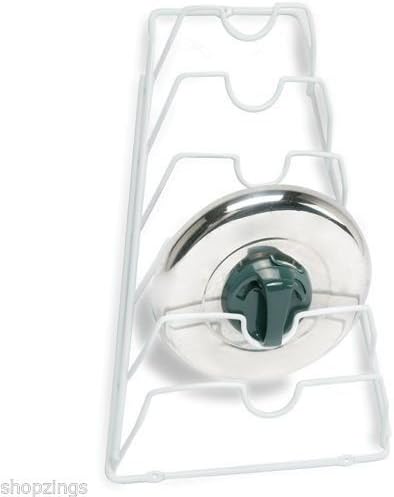 Pot Lid Rack Door Kitchen Storage Cabinet Cover Holder Organizer Pantry Cupboard