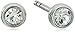 Fossil Crystal Stud Earrings