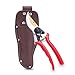 Titanium Pruning Shears – Best Pruning Tools,Pruning Snip,Tree Trimmer, Garden Shears, Hand Pruner-Included cow leather Sheath, Shrub & Hedge Clippers.thumb 1