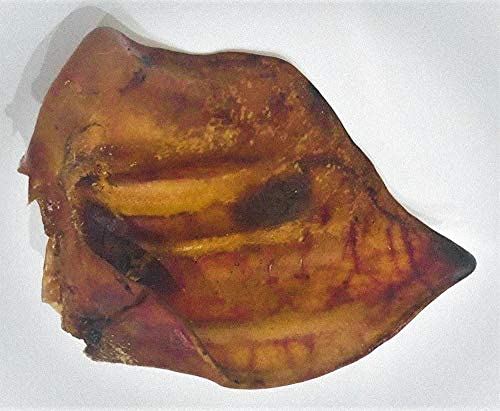 Rydale Natural - 10 x Extra Large Pigs Ears - All Natural - healthy treat - Dogs favourite chew - Low odour, Nutritious alternative to rawhide - Suitable for dogs