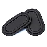 GAOHOU 2PCS Low Frequency Speaker Passive Radiator Vibration Plate Bass Membrane Passive Board DIY Replacement Kit