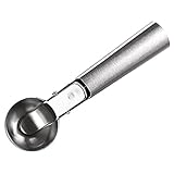 Ice Cream Scoop,Xpatee Stainless Steel Ice Cream Scoop with Trigger Release