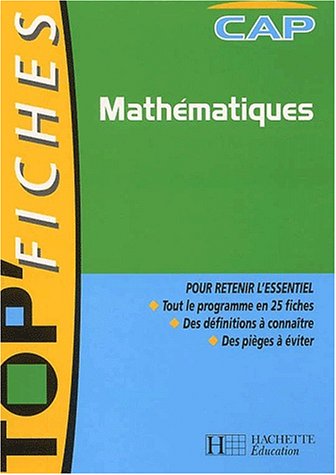 Mathématiques, CAP