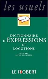 Dictionnaire des expressions et locutions