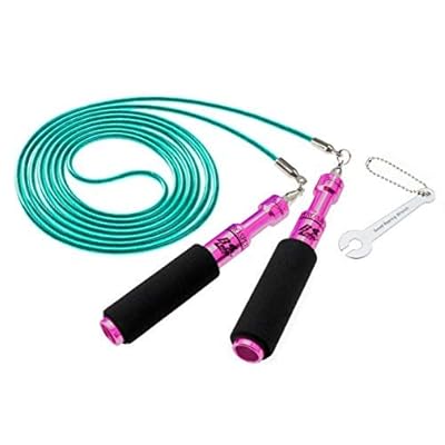 Buddy Lee | Professional Aero Speed Jump Rope with Green Hornet Cable | Elite Quality! | Crossfit | Boxing | MMA | Fitness Training | Speed Endurance