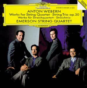 WebernOeuvres Pour Quatuor Anton Von Webern, Emerson String Quartet
