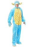 Charades Adult Mini Monster Costume, Blue, Large
