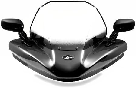 VIP-AIR 1556 Yamaha Grizzly 700 Black windshield