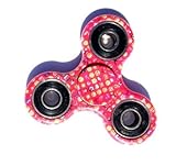 SCI Fidget Spinner Toy Stress Reducer Ball Bearing - May help with ADD, ADHD, Anxiety, and Autism Adult Children (Pink Emoji)