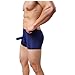 ALT 2017 Men 's Underwear Sexy Temptation Separation Ice Silk Translucent JJ Sets (Medium, Deep Blue)
