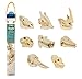 Safari Ltd Mammal Skulls TOOB with the Skulls of a Dolphin, Lion, Rhinoceros, Elephant, Giraffe, Zebra, Gorilla, and Hippopotamus.