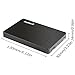 Support UASP and Optimized for SSD] Inateck 2.5 Inch USB 3.0 Hard Drive Disk Enclosure/ Case for 9.5mm 7mm SATA-I, SATA-II, SATA-III, SATA HDD and SSD(FE2006)