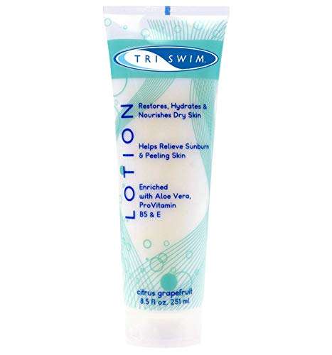 TRISWIM Swimmers Lotion Moisturizing Skin Repair with Aloe Vera & Vitamins