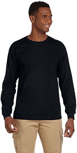 Port & Company - Long Sleeve Essential Tee 3XL Charcoal | Amazon.com