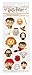 Playhouse Harry Potter Chibi Characters Shiny Foil Enamel Effect Sticker Sheet - 1 Pack