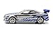 Fast & Furious - Brian's Nissan Skyline GT-R (R34) 1:55 Scale (Silver)