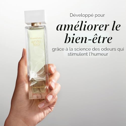 White Tea Eau Fraîche, Eau de Toilette Vaporisateur Femme 100 ml, Parfum floral et frais