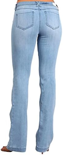 Celebrity Pink Women's Mid Rise Kickboot Jeans CJ21007H18