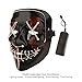 Halloween Costume Festival Parties Scary Mask LED Light Up Masks Black and Red