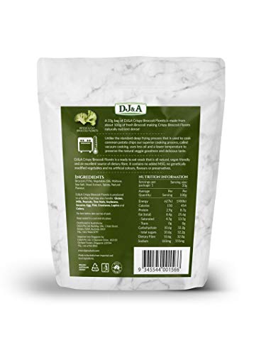 DJ&A BROCCOLI FLORETS 1.2oz/33g x 8-Pack Box