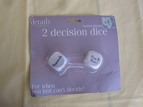 Honeymoon 2 Decision Dice - For when you just can't decide