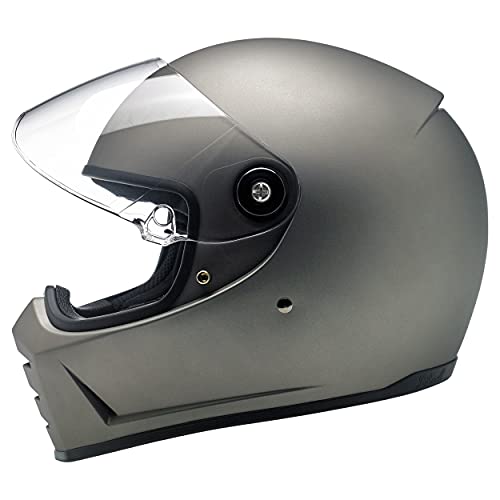 Biltwell Lane Splitter Helmet DOT & ECE Approved Motorcycle Helmet Full Face with Visor