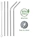 Ecofuse Bamboo Tea Tumbler Thermos for Loose Leaf Tea, Coffee Mug & Fruit Water w/Stainless Steel Infuser 18 oz. Insulated Travel Bottle. Reusable Stainless Steel Metal Straws Leak Proof BPA Free.