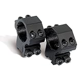 Crosman Center Point Full Size Two-Piece High Profile Integral Rifle Scope Mount for Airguns or Premium .22 Rifles